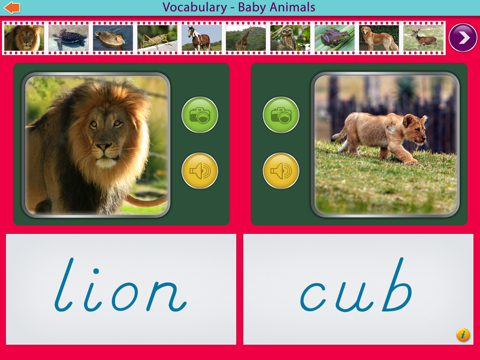 Baby Animals Montessori Vocab. screenshot 2