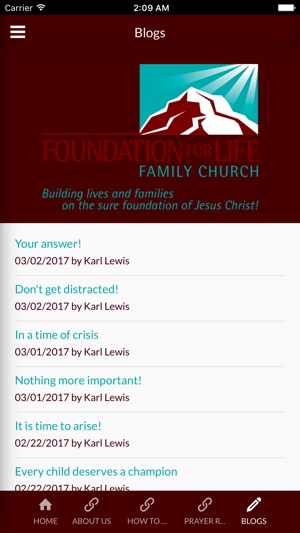 Foundation for Life Fam Church - Toronto, ON(圖2)-速報App