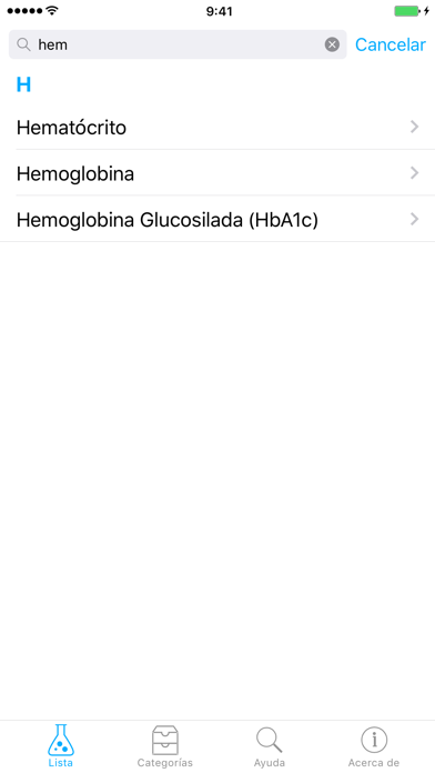 Valores de Referencia screenshot 4