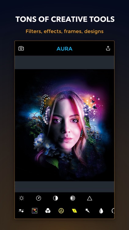 AURA - Camera Photo Editor screenshot-4