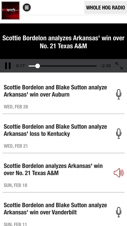 Whole Hog Sports screenshot-3