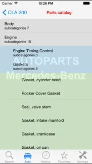 autoparts for mercedes-benz iphone screenshot 3
