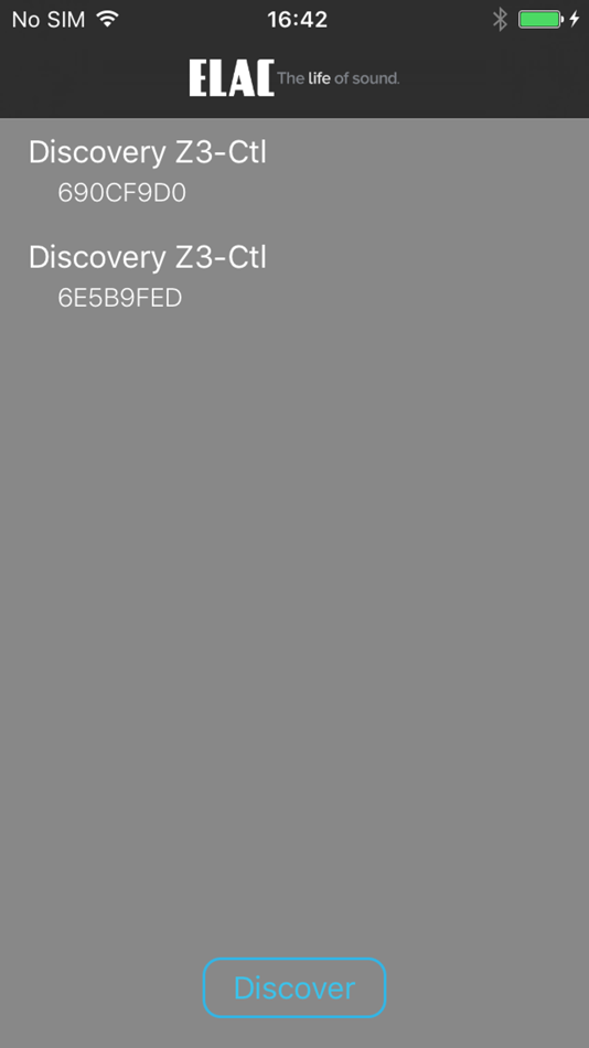 #3. Z3 Control (iOS) Podle: ELAC Americas Inc.