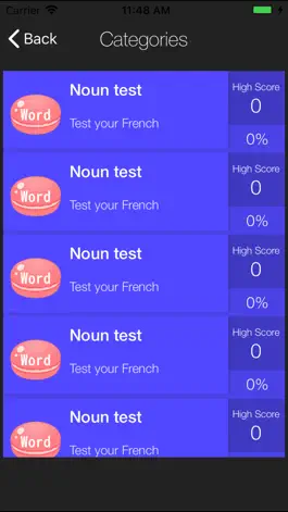 Game screenshot DELF DALF French Language Quiz hack