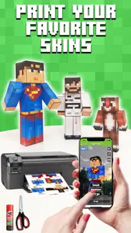 Papercraft for Minecraft PE iphone bilder 0