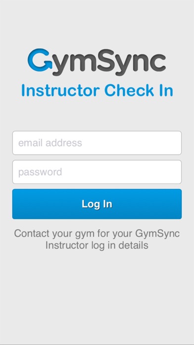 Screenshot #1 pour GymSync Instructor