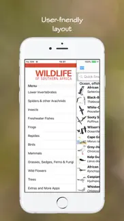 wildlife southern africa iphone screenshot 4