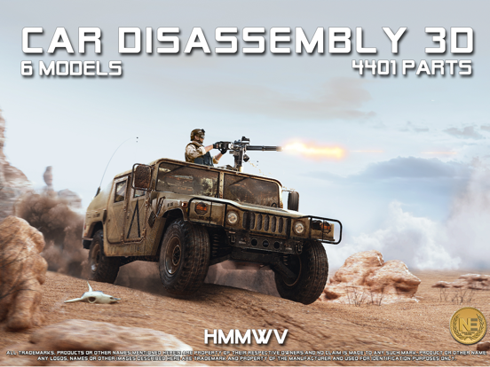Screenshot #4 pour Car Disassembly 3D