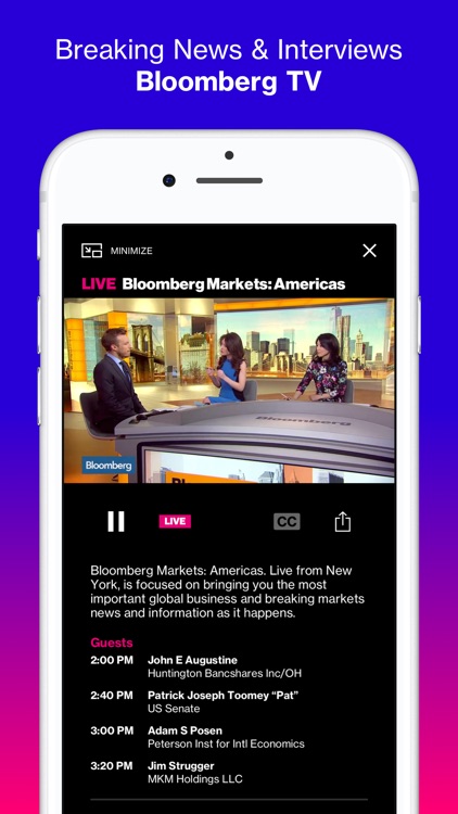 Bloomberg: Business News screenshot-3