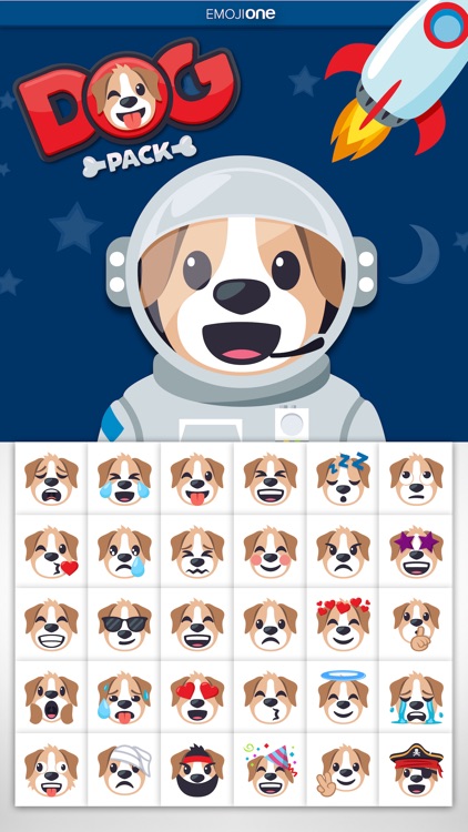 Dog Pack by EmojiOne
