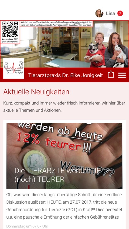 Tierarztpraxis Dr. Jonigkeit