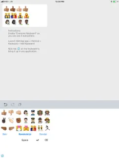Everyone Emoji Keyboard iPad image 2