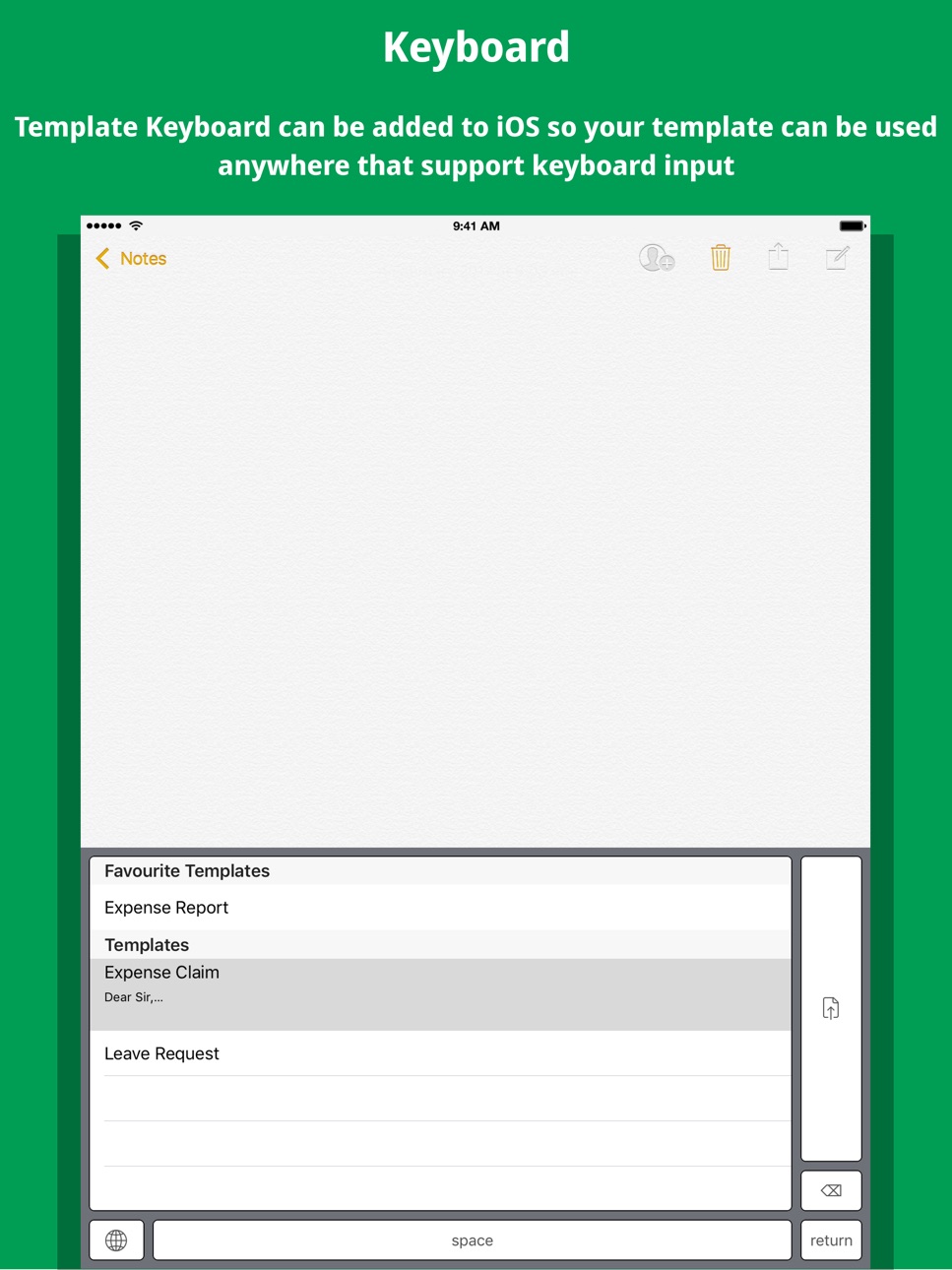 iPad screenshot