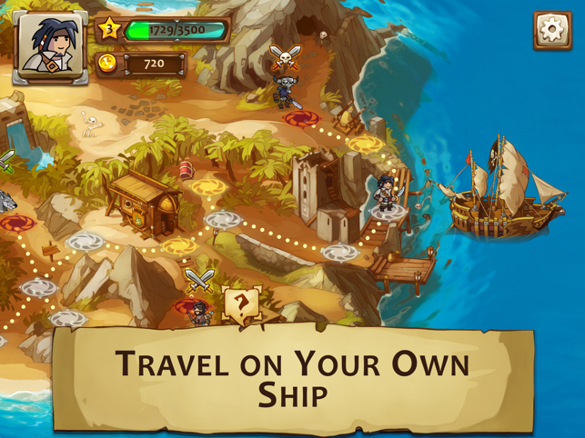 ‎Braveland Pirate Screenshot