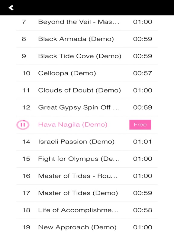 Screenshot #5 pour Jumptwist Gymnastics Music