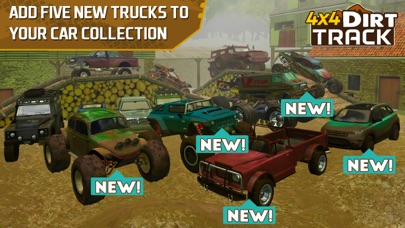 Screenshot #1 pour 4x4 Dirt Track Forest Driving