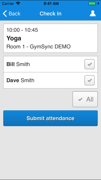 Screenshot #3 pour GymSync Instructor