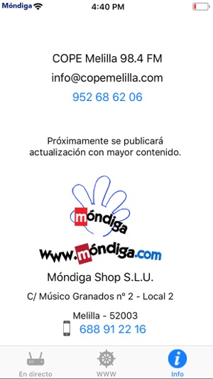 COPE en Melilla(圖3)-速報App