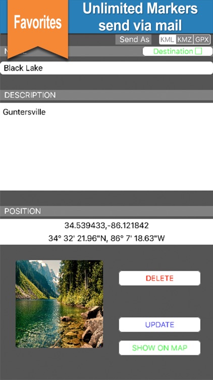 Guntersville Lake gps offline chart for boaters screenshot-4