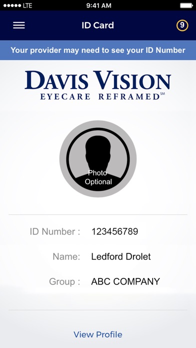 Davis Vision Member App screenshot 3