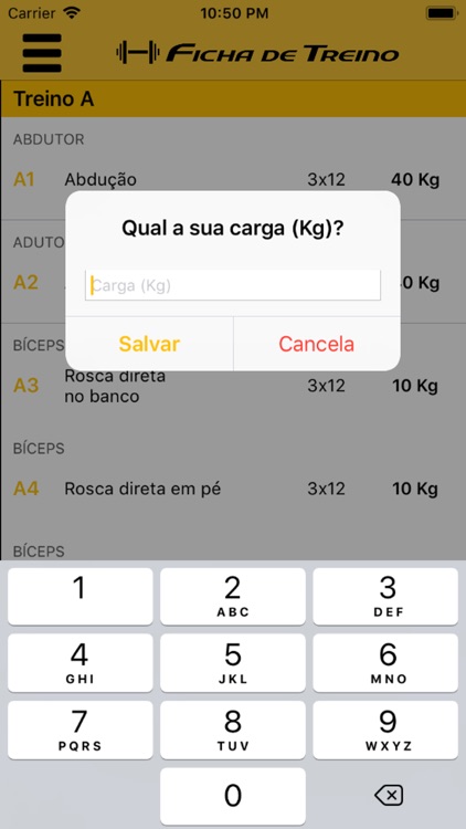 Ficha de Treino screenshot-5