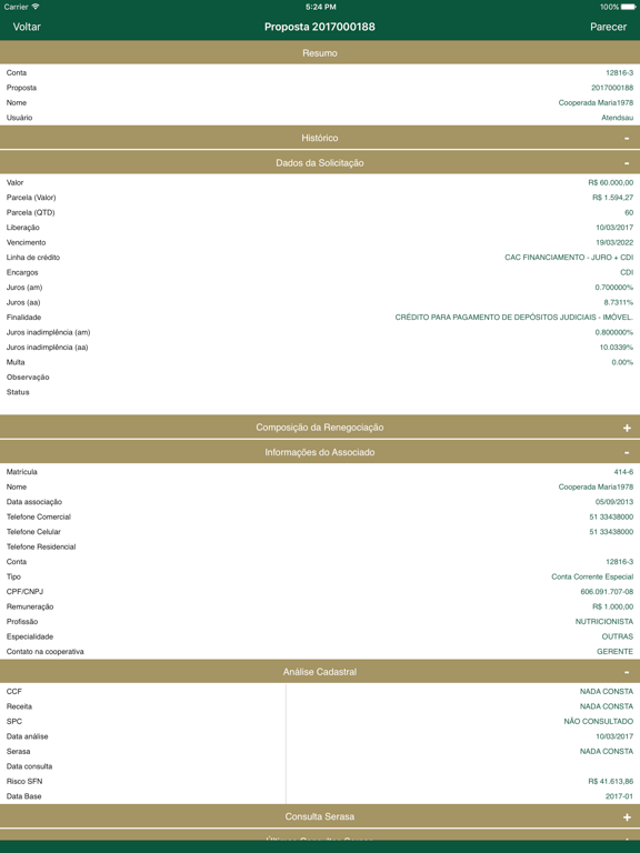 Screenshot #6 pour Gestor Crédito