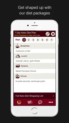 Game screenshot Ketogenic Diet 7 Day meal plan mod apk