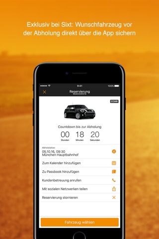 SIXT rent, share, ride & plus screenshot 2