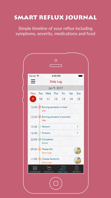 Reflux Log & Food Tracker screenshot-3