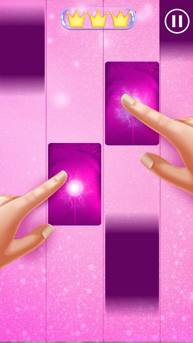 Glitter Piano Tiles Magic screenshot 2