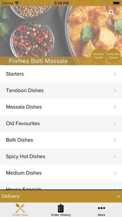 Flames Balti Massala