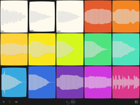 Samplebot iPad app afbeelding 1