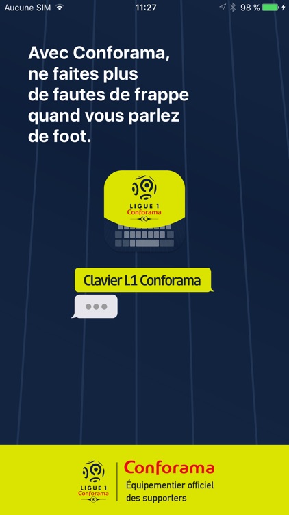 Clavier L1 Conforama