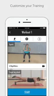 bodyweight workouts at home iphone screenshot 1