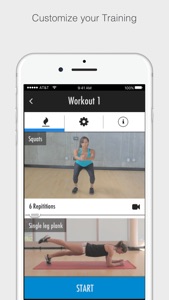 Bodyweight Workouts at Home screenshot #1 for iPhone