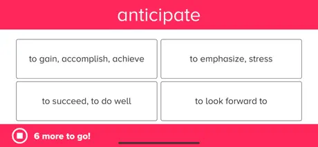 6th Grade Vocabulary Prep