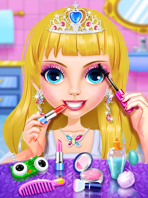 Screenshot #4 pour Princess Makeover Little Salon