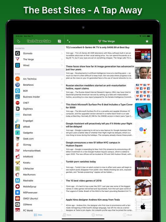 Screenshot #5 pour Tech News Tube