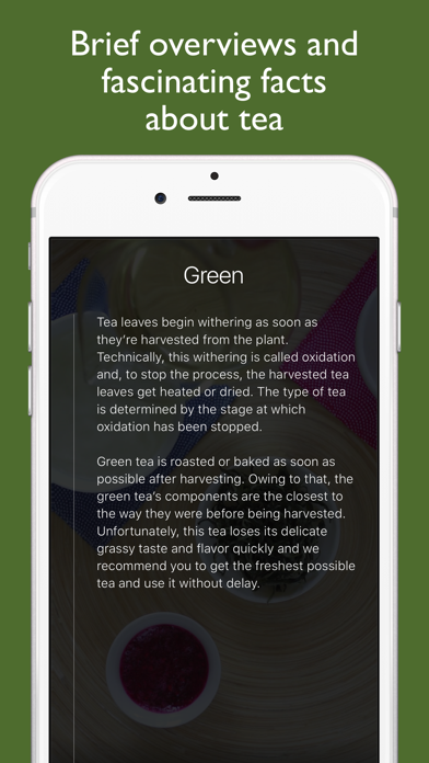The Tea App Screenshot