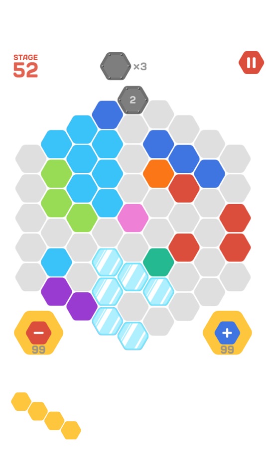 #4. Hexa Block King (iOS) 由: MOBIRIX