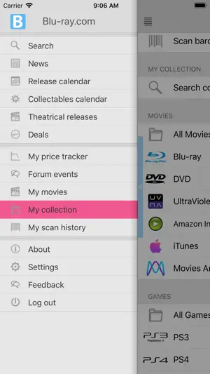 My Movies by Blu-ray.com screenshot 1
