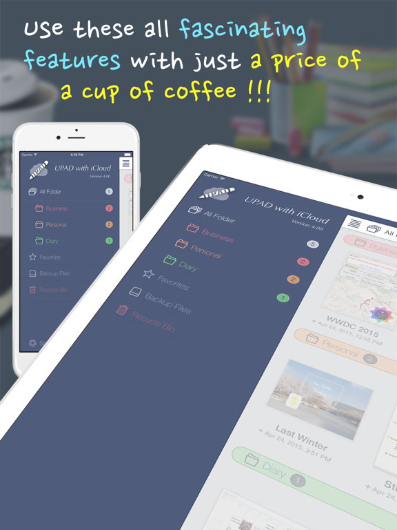 UPAD V iPad screenshot 5 - Productivity app