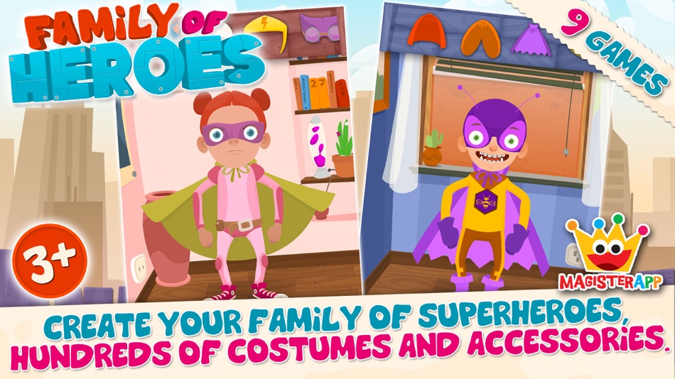 Family of Heroes for Kids - 2.0 - (iOS)