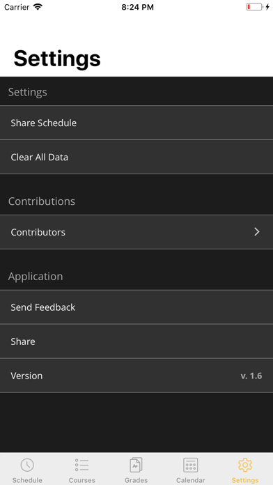 App screenshot