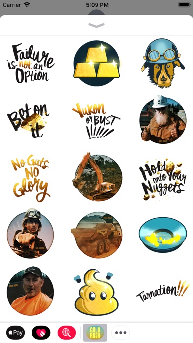 Gold Rush: Sticker Pack screenshot 4