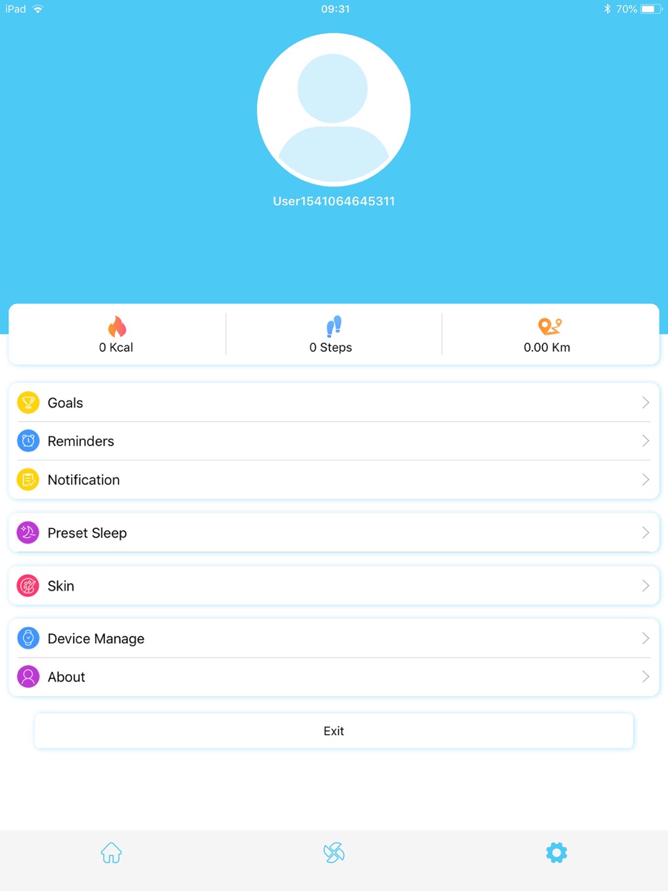 iPad screenshot
