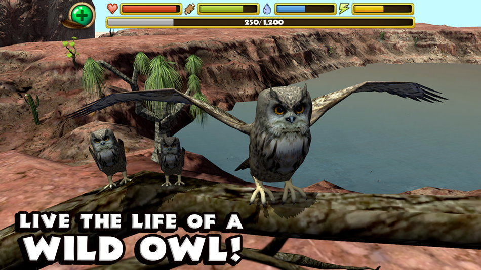 #1. Owl Simulator (iOS) 由: Gluten Free Games