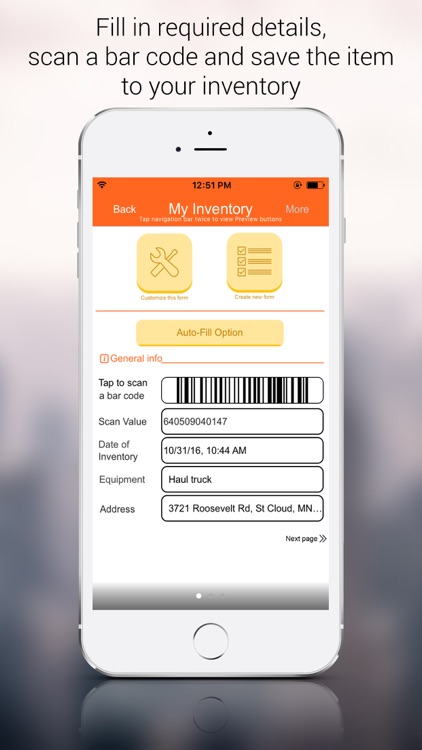 Heavy Equipment Inventory App
