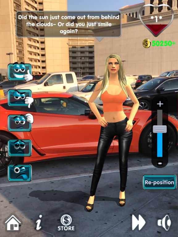 Screenshot #5 pour My Virtual Girlfriend AR