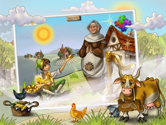 Jack and the Beanstalk Book iPad screenshot